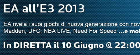 E3 2013: streaming conferenza EA