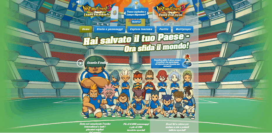 Inazuma Eleven 3: Fuoco Esplosivo/Lampo Fulminante