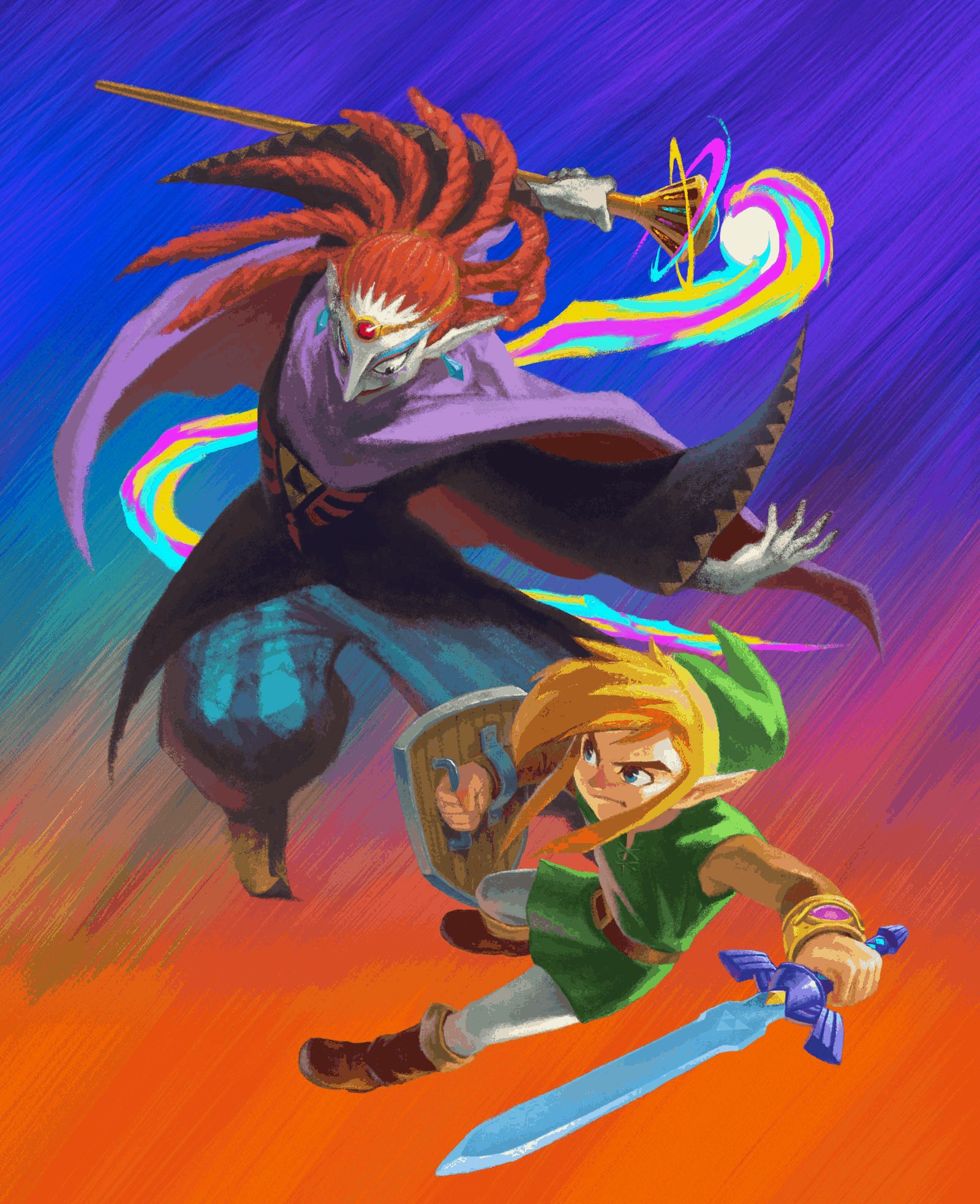 Link, uno dei personaggi Nintendo più riconoscibili, combatte fino in fondo le sue battaglie. Tale madre, tale figlio. hardware