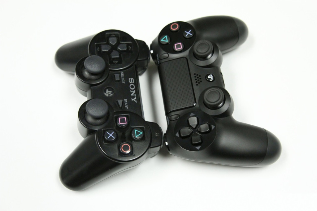 dualshock 3 dualshock 4