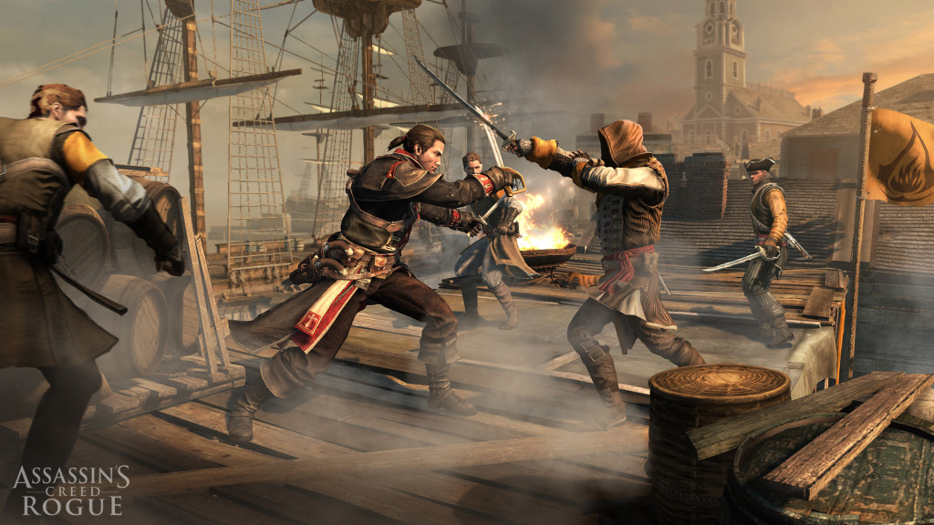 Assassin's Creed Rogue screenshot Templar VS Assassin Captain