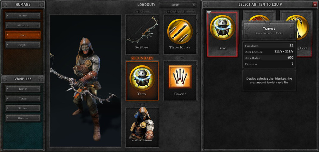 nosgoth esempio loadout nuovo