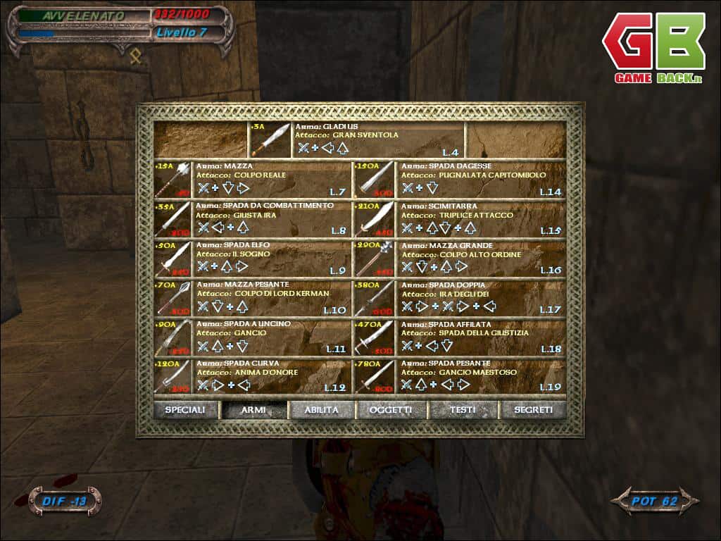 Blade of Darkness screenshot 2