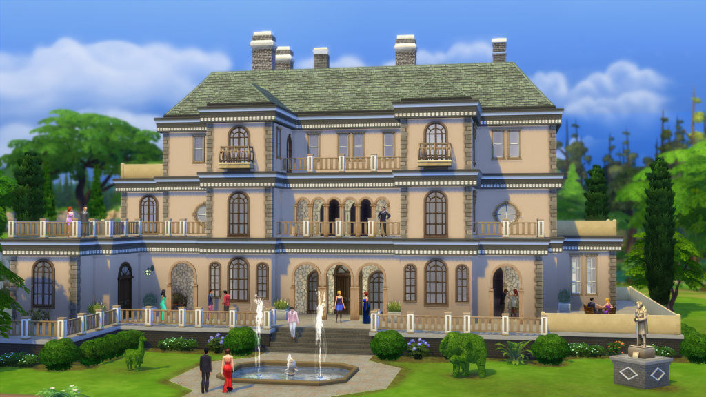 Una riproduzione di casa mia in The Sims 4. Più o meno. Molto più o meno