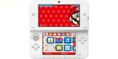 Nintendo 3DS; aggornamento con menù.