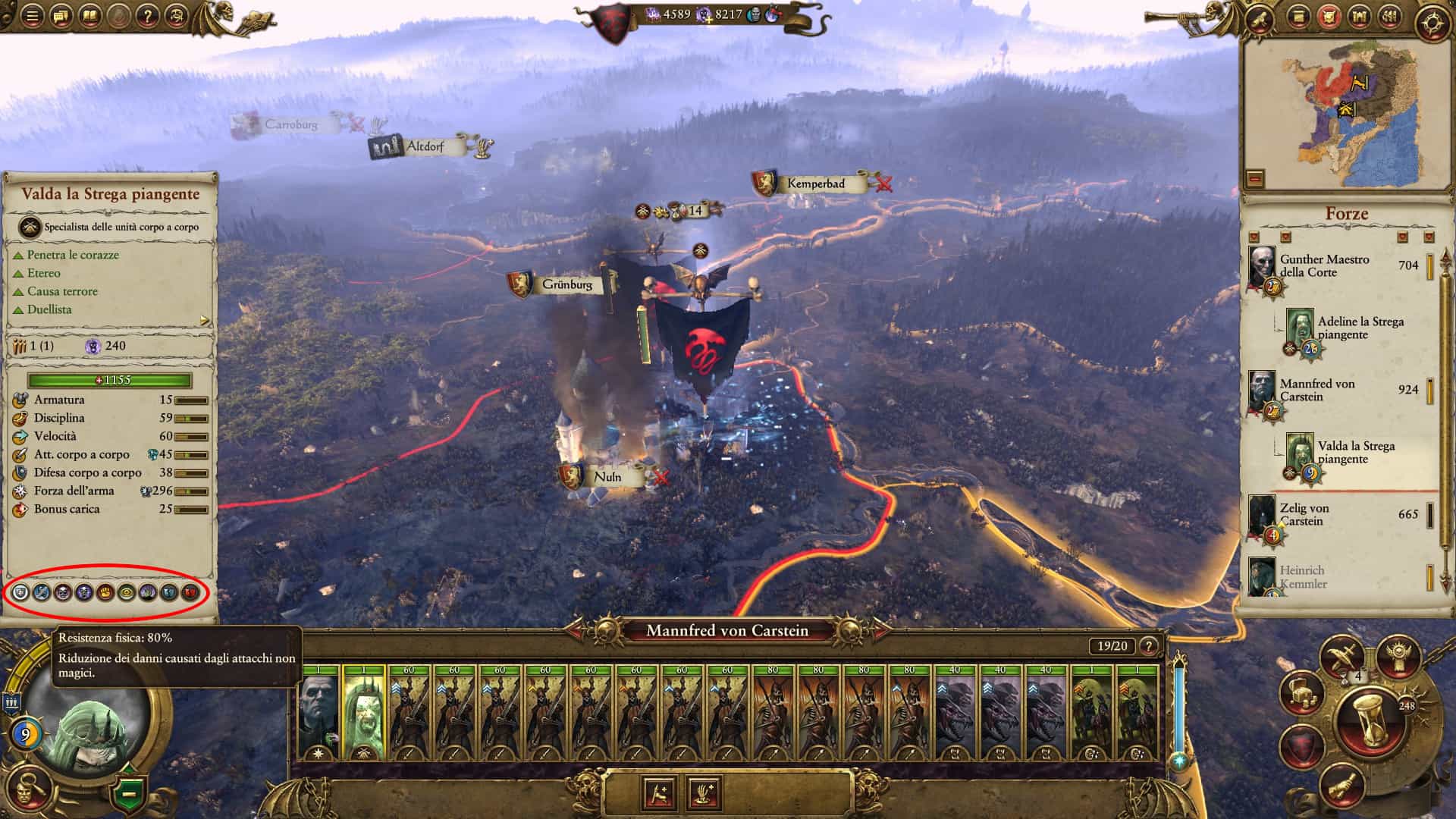 TWW Abilità