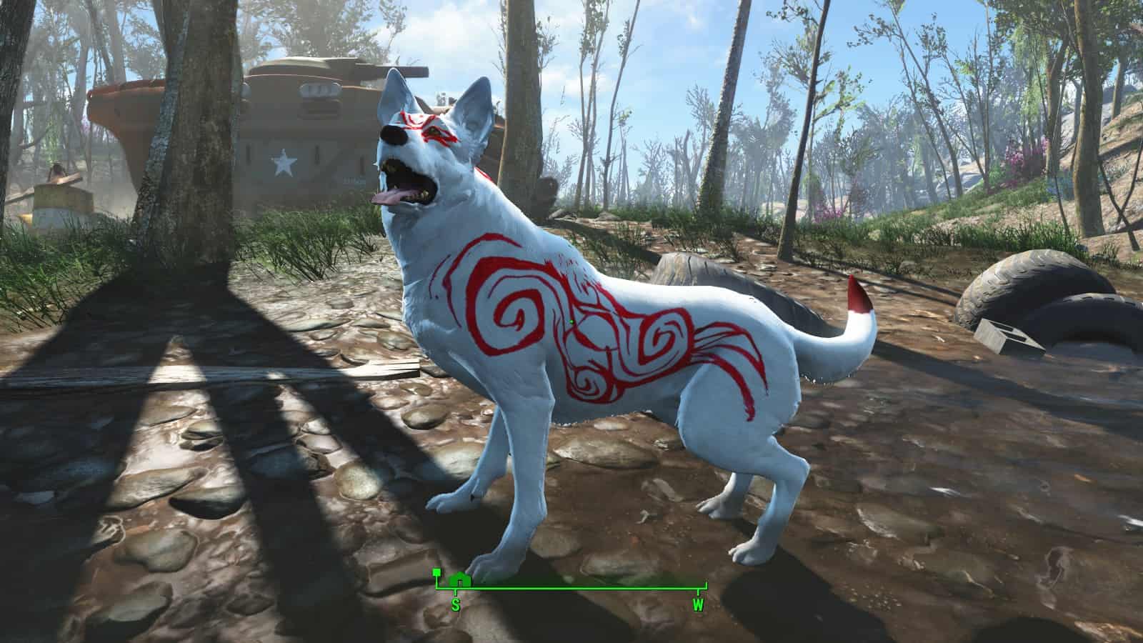 Fallout 4 mod Okami