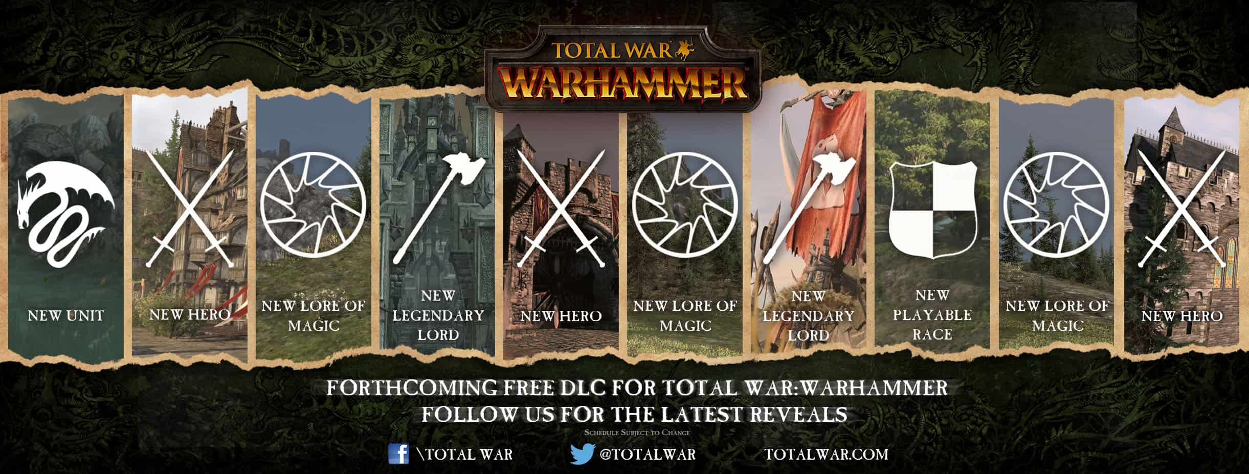 Total War Warhammer FLC roadmap